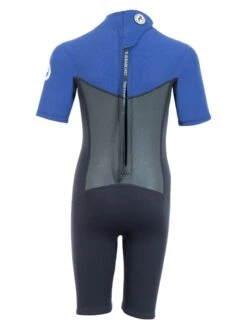Two Bare Feet Thunderclap Pro 3/2mm Junior Shorty Wetsuit (Black/Blue) 14 Two Bare Feet Thunderclap Pro 3/2mm Junior Shorty Wetsuit (Black/Blue) -Glider Wetsuit Store kids thunderclap pro shorty blue 5
