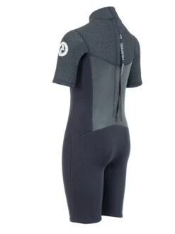 Two Bare Feet Thunderclap Pro 3/2mm Junior Shorty Wetsuit (Black/Dark Grey) 13 Two Bare Feet Thunderclap Pro 3/2mm Junior Shorty Wetsuit (Black/Dark Grey) -Glider Wetsuit Store kids thunderclap pro shorty dark grey 4