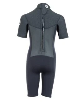 Two Bare Feet Thunderclap Pro 3/2mm Junior Shorty Wetsuit (Black/Dark Grey) 14 Two Bare Feet Thunderclap Pro 3/2mm Junior Shorty Wetsuit (Black/Dark Grey) -Glider Wetsuit Store kids thunderclap pro shorty dark grey 5