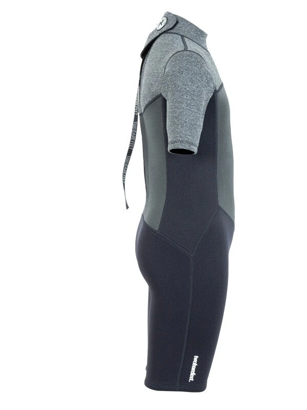 Two Bare Feet Thunderclap Pro 3/2mm Junior Shorty Wetsuit (Black/Delta Grey) 9 Two Bare Feet Thunderclap Pro 3/2mm Junior Shorty Wetsuit (Black/Delta Grey) - Image 7