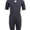 Two Bare Feet Thunderclap 2.5mm Junior Shorty Wetsuit (Black) -Glider Wetsuit Store kids thunderclap shorty wetsuit black 1 1