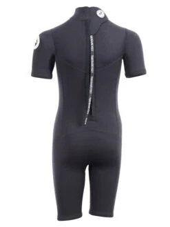 Two Bare Feet Thunderclap 2.5mm Junior Shorty Wetsuit (Black) 14 Two Bare Feet Thunderclap 2.5mm Junior Shorty Wetsuit (Black) -Glider Wetsuit Store kids thunderclap shorty wetsuit black 5