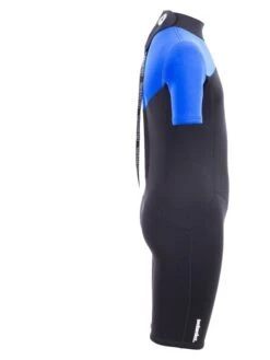 Two Bare Feet Thunderclap 2.5mm Junior Shorty Wetsuit (Blue / Black) -Glider Wetsuit Store kids thunderclap shorty wetsuit blue 7