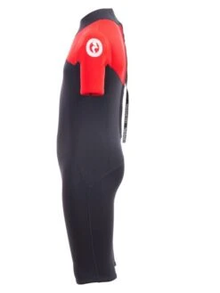 Two Bare Feet Thunderclap 2.5mm Junior Shorty Wetsuit (Red / Black) 12 Two Bare Feet Thunderclap 2.5mm Junior Shorty Wetsuit (Red / Black) -Glider Wetsuit Store kids thunderclap shorty wetsuit red 3