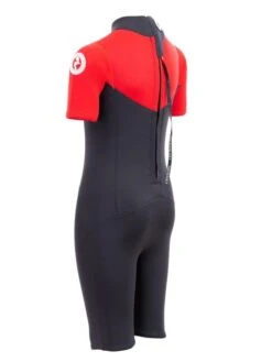 Two Bare Feet Thunderclap 2.5mm Junior Shorty Wetsuit (Red / Black) 13 Two Bare Feet Thunderclap 2.5mm Junior Shorty Wetsuit (Red / Black) -Glider Wetsuit Store kids thunderclap shorty wetsuit red 4