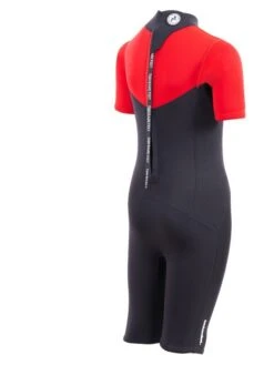 Two Bare Feet Thunderclap 2.5mm Junior Shorty Wetsuit (Red / Black) 15 Two Bare Feet Thunderclap 2.5mm Junior Shorty Wetsuit (Red / Black) -Glider Wetsuit Store kids thunderclap shorty wetsuit red 6