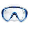 Two Bare Feet Adult Silicone Mask Set 2 XL (Blue) -Glider Wetsuit Store m144s blue