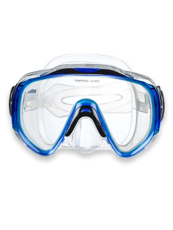 Two Bare Feet Adult Silicone Mask Set 2 XL (Blue) 3 Two Bare Feet Adult Silicone Mask Set 2 XL (Blue)