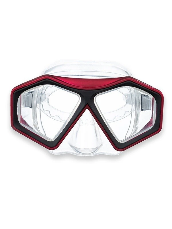 DiveSport Silicone Mask (Red / Clear) 3 DiveSport Silicone Mask (Red / Clear)
