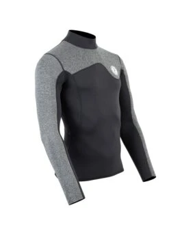 Two Bare Feet Mens Aspect Back Zip 2.5mm Wetsuit Jacket (Black/Grey) 17 Two Bare Feet Mens Aspect Back Zip 2.5mm Wetsuit Jacket (Black/Grey) -Glider Wetsuit Store mens aspect back zip jacket black delta 8 5