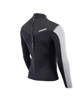 Two Bare Feet Mens Aspect Back Zip 2.5mm Wetsuit Jacket (Black/Grey/Grey) 15 Two Bare Feet Mens Aspect Back Zip 2.5mm Wetsuit Jacket (Black/Grey/Grey) -Glider Wetsuit Store mens aspect back zip jacket black grey grey 6