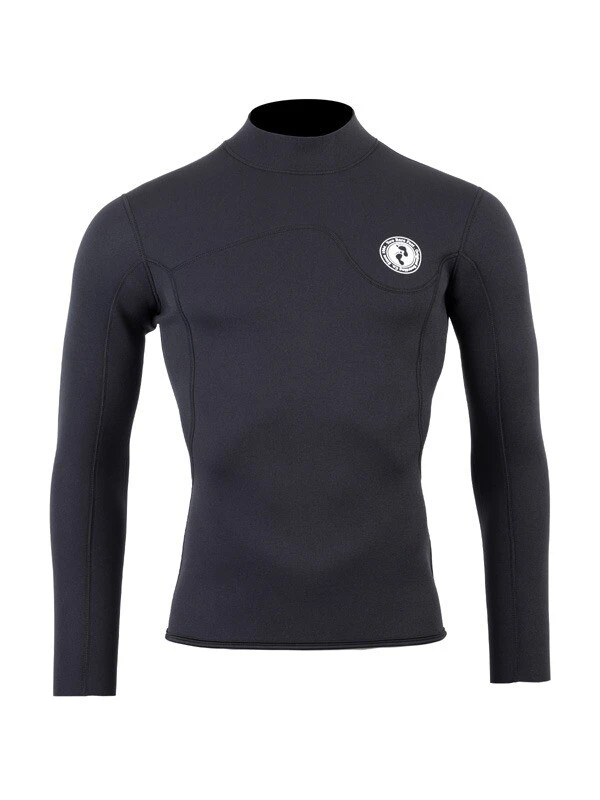 Two Bare Feet Mens Aspect Back Zip 2.5mm Wetsuit Jacket & Pants Set (Black) - Image 5