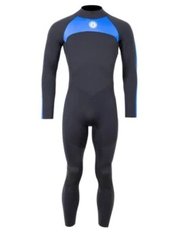 Two Bare Feet Flare 2.5mm Mens Superstretch Full Length Wetsuit (Blue)