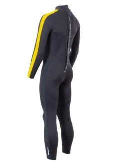Two Bare Feet Flare 2.5mm Mens Superstretch Full Length Wetsuit (Yellow) -Glider Wetsuit Store mens flare full yellow 4