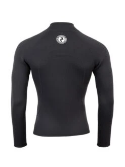 Two Bare Feet Mens Heritage 3mm Full Zip Long Sleeve Wetsuit Jacket (Black) -Glider Wetsuit Store mens heritage full zip jacket black 5 2