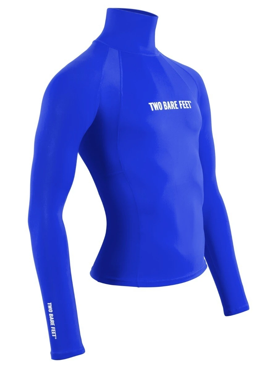Two Bare Feet Adults Long Sleeve Rash Vest (Blue) 10 Two Bare Feet Adults Long Sleeve Rash Vest (Blue) - Image 8