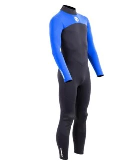Two Bare Feet Thunderclap 2.5mm Mens Wetsuit (Blue / Black) -Glider Wetsuit Store mens thunderclap blue 8