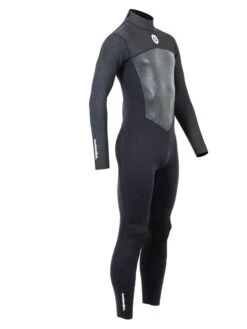 Two Bare Feet Thunderclap Pro 3/2mm Mens Wetsuit (Black/Dark Grey) -Glider Wetsuit Store mens thunderclap pro dark grey 8 min