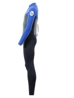 Two Bare Feet Thunderclap Pro 4/3mm Mens Wetsuit (Black / Blue) -Glider Wetsuit Store mens thunderclap pro 4.3 blue 3