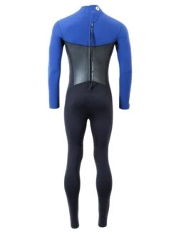 Two Bare Feet Thunderclap Pro 4/3mm Mens Wetsuit (Black / Blue) -Glider Wetsuit Store mens thunderclap pro 4.3 blue 5