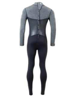 Two Bare Feet Thunderclap Pro 4/3mm Mens Wetsuit (Black/Delta Grey) -Glider Wetsuit Store mens thunderclap pro 4.3 grey 5