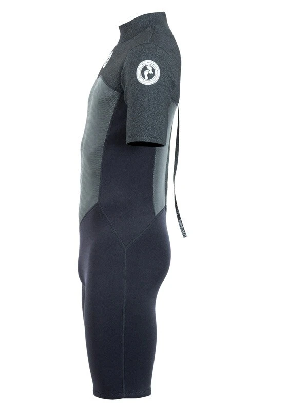 Two Bare Feet Thunderclap Pro 3/2mm Mens Shorty Wetsuit (Black/Dark Grey) 5 Two Bare Feet Thunderclap Pro 3/2mm Mens Shorty Wetsuit (Black/Dark Grey) - Image 3