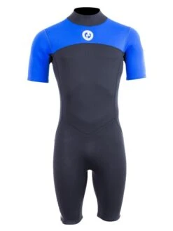 Two Bare Feet Thunderclap 2.5mm Mens Shorty Wetsuit (Blue / Black)