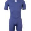 Two Bare Feet Thunderclap 2.5mm Mens Shorty Wetsuit (Navy) -Glider Wetsuit Store mens thunderclap shorty wetsuit navy 1