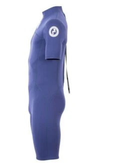 Two Bare Feet Thunderclap 2.5mm Mens Shorty Wetsuit (Navy) -Glider Wetsuit Store mens thunderclap shorty wetsuit navy 3