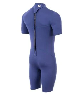 Two Bare Feet Thunderclap 2.5mm Mens Shorty Wetsuit (Navy) -Glider Wetsuit Store mens thunderclap shorty wetsuit navy 6