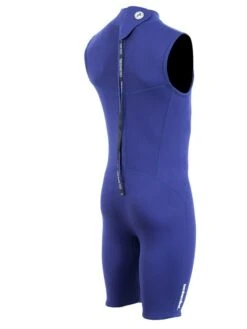 Two Bare Feet Thunderclap 2.5mm Mens Sleeveless Shorty Wetsuit (Navy) -Glider Wetsuit Store mens thunderclap sleeveless shorty navy 6