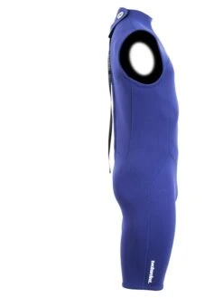 Two Bare Feet Thunderclap 2.5mm Mens Sleeveless Shorty Wetsuit (Navy) -Glider Wetsuit Store mens thunderclap sleeveless shorty navy 7