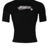 Two Bare Feet Adults Thermal Short Sleeve Rash Vest (Black) 1 Two Bare Feet Adults Thermal Short Sleeve Rash Vest (Black) -Glider Wetsuit Store rash vest short sleeve black 1