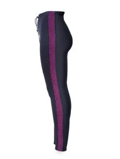 Two Bare Feet Womens Silicone Print Series 2.5mm Neoprene Wetsuit Pants (Black/Raspberry) -Glider Wetsuit Store silicone series raspberry 3