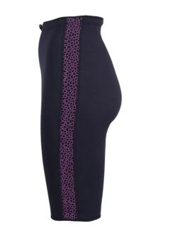 Two Bare Feet Womens Silicone Print Series 2.5mm Neoprene Wetsuit Shorts (Black/Raspberry) -Glider Wetsuit Store silicone series raspberry 3 1