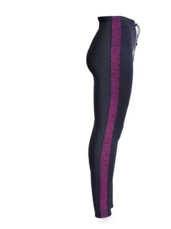 Two Bare Feet Womens Silicone Print Series 2.5mm Neoprene Wetsuit Pants (Black/Raspberry) -Glider Wetsuit Store silicone series raspberry 7