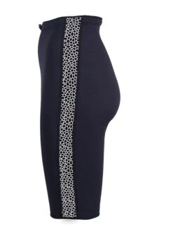 Two Bare Feet Womens Silicone Print Series 2.5mm Neoprene Wetsuit Shorts (Black/White) -Glider Wetsuit Store silicone series white 3 1