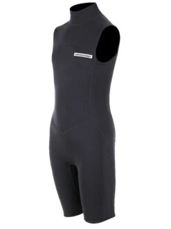 Two Bare Feet Thunderclap 2.5mm Junior Sleeveless Shorty Wetsuit (Black) -Glider Wetsuit Store thunderclap junior sleeveless shorty black 2