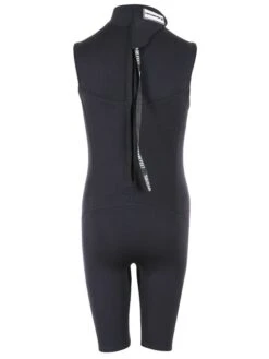 Two Bare Feet Thunderclap 2.5mm Junior Sleeveless Shorty Wetsuit (Black) -Glider Wetsuit Store thunderclap junior sleeveless shorty black 5