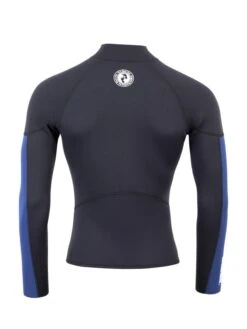 Two Bare Feet Perspective Full Zip 2.5mm Wetsuit Jacket & Shorts Set (Black/Blue) -Glider Wetsuit Store u5hd9z f