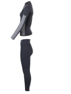 Two Bare Feet Unisex Perspective Half Zip 2.5mm Wetsuit Jacket & Pants Set (Black/Grey) 13 Two Bare Feet Unisex Perspective Half Zip 2.5mm Wetsuit Jacket & Pants Set (Black/Grey) -Glider Wetsuit Store u7nm9k p