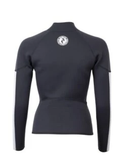 Two Bare Feet Unisex Perspective Full Zip 2.5mm Wetsuit Jacket & Hotpants Set (Black/Grey/Grey) -Glider Wetsuit Store ucdcww n