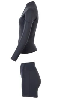 Two Bare Feet Unisex Perspective Half Zip 2.5mm Wetsuit Jacket & Hotpants Set (Black) 13 Two Bare Feet Unisex Perspective Half Zip 2.5mm Wetsuit Jacket & Hotpants Set (Black) -Glider Wetsuit Store ueiqyt x