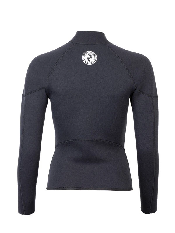 Two Bare Feet Unisex Perspective Half Zip 2.5mm Wetsuit Jacket & Hotpants Set (Black) 8 Two Bare Feet Unisex Perspective Half Zip 2.5mm Wetsuit Jacket & Hotpants Set (Black) - Image 6