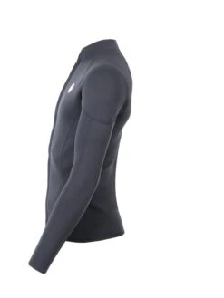 Two Bare Feet Perspective Full Zip 2.5mm Wetsuit Jacket (Black) -Glider Wetsuit Store unisex perspective full zip black mens 3 1