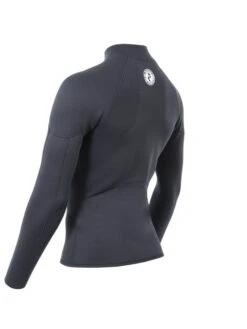 Two Bare Feet Perspective Full Zip 2.5mm Wetsuit Jacket (Black) -Glider Wetsuit Store unisex perspective full zip black mens 4 1