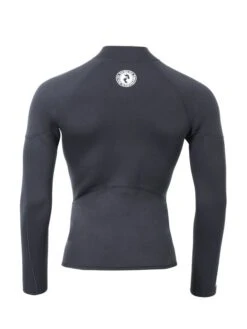 Two Bare Feet Perspective Full Zip 2.5mm Wetsuit Jacket & Shorts Set (Black) -Glider Wetsuit Store unisex perspective full zip black mens vista shorts 6