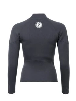 Two Bare Feet Unisex Perspective Full Zip 2.5mm Wetsuit Jacket (Black) -Glider Wetsuit Store unisex perspective full zip black womens 5