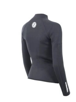 Two Bare Feet Unisex Perspective Full Zip 2.5mm Wetsuit Jacket (Black) -Glider Wetsuit Store unisex perspective full zip black womens 6