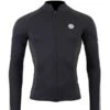 Two Bare Feet Perspective Full Zip 2.5mm Wetsuit Jacket (Black/Grey/Grey) -Glider Wetsuit Store unisex perspective full zip jacket black grey grey 1 compressed